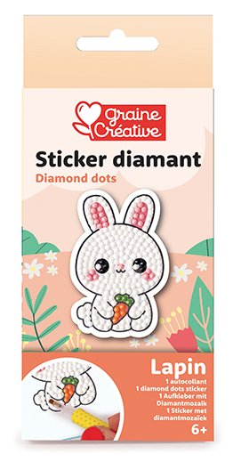 Diamantmosaik kit kanin Diamantmosaik kit kanin
