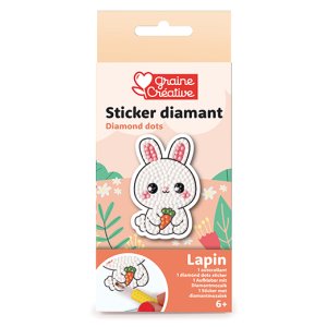 Diamantmosaik kit kanin Diamantmosaik kit kanin