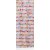 Rhinestone stickers - blandede farver - 10 ark