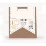 Punch needle-kit med r�vmotiv, � 20 cm