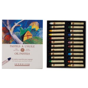Oljepastell Sennelier 5ml Landskapsfärger - 24 färger Oljepastell Sennelier 5ml Landskapsfärger - 24 färger