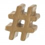 Djupa Papperssymboler 5x3,4x2 cm - #