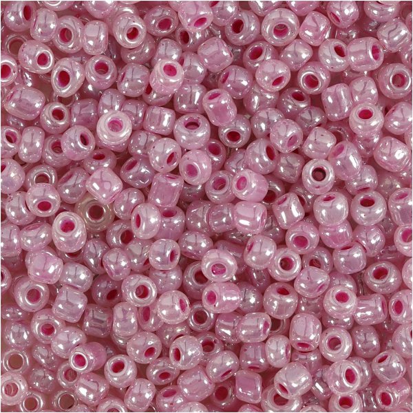 Rocaillepärlor 3 mm Rosa 25 g Rocaillepärlor 3 mm Rosa 25 g