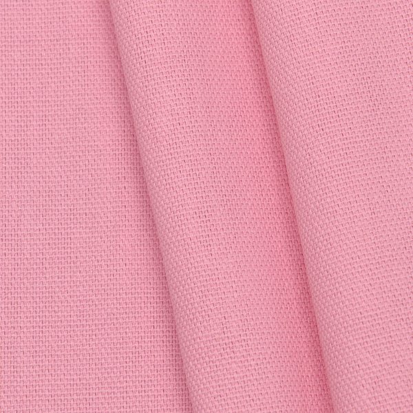 Bomullscanvas – 145 cm - Rosa - Enfärgat bomullstyg, Bomullstyg, Tyger
