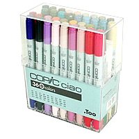 Copic Ciao set - 36 pennor - Set D