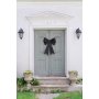 Dekorativ rosett DIY 55 x 71 cm - Svart