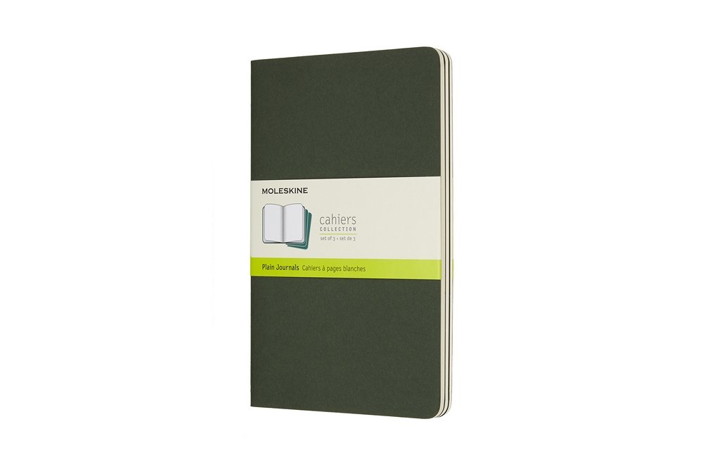 Cahier Journal Large Blank - Myrtle Green - Notesbøger, Kontorartikler
