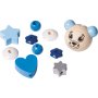 Tr�p�rlor blandade bl� nyanser 10-pack