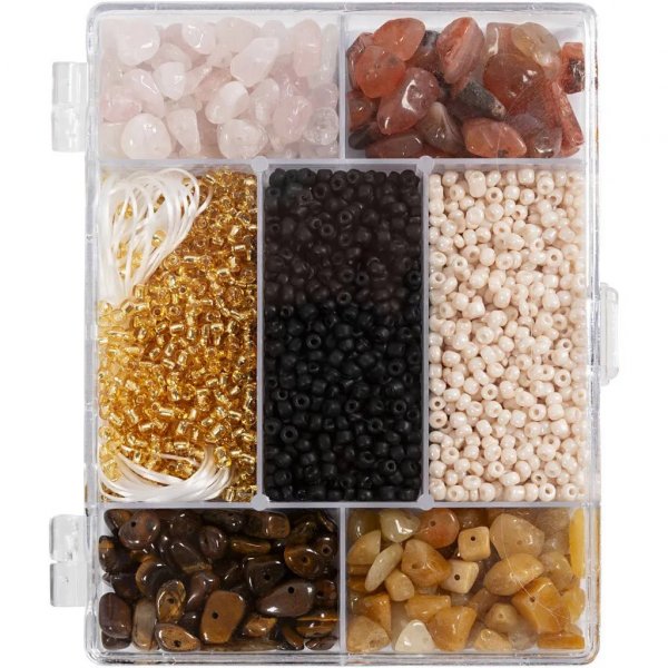 DIY Mix - Perle- og krystalsmykker - Terracotta Luksus