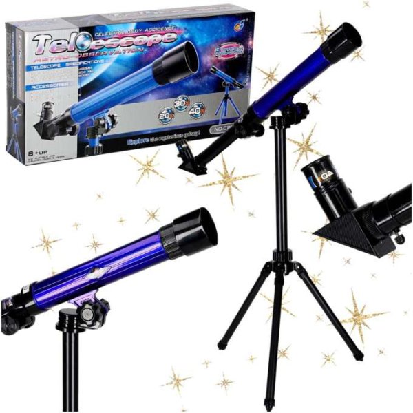 Astronomiskt teleskop för barn med stativ 20x 30x 40x Astronomiskt teleskop för barn med stativ 20x 30x 40x