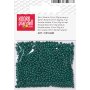 Bohemiska rocaillep�rlor 2,5 mm 20 g grangr�n