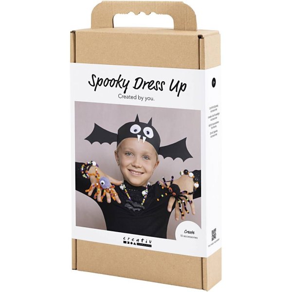 DIY-sæt med uhyggelige tilbehør til Halloween-farver DIY-sæt med uhyggelige tilbehør til Halloween-farver