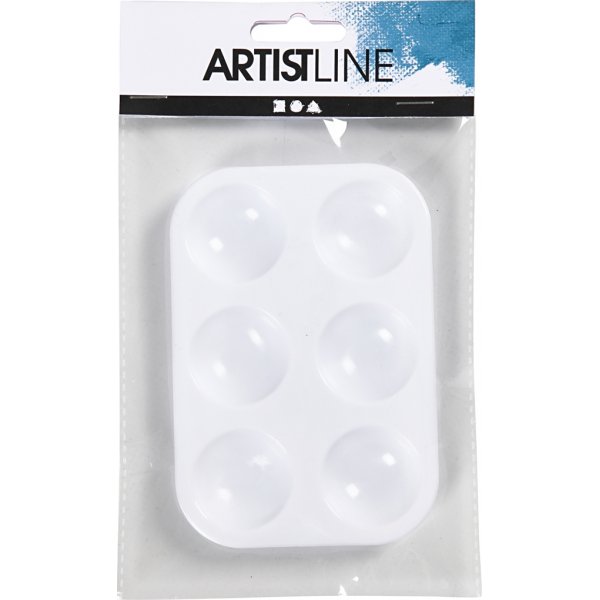 Palett - vit - 13 x 8,5 cm Palett - vit - 13 x 8,5 cm