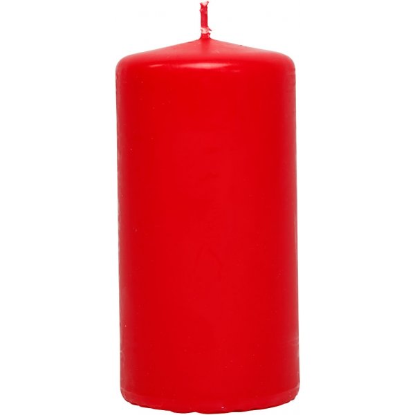 Blockljus - röd - Ø50 mm - 6 st Blockljus - röd - Ø50 mm - 6 st