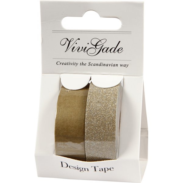 Vivi Gade Washitejp - Guld Vivi Gade Washitejp - Guld