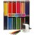 Colortime Farveblyanter + blyantspidser - blandede farver 12 x 12 stk