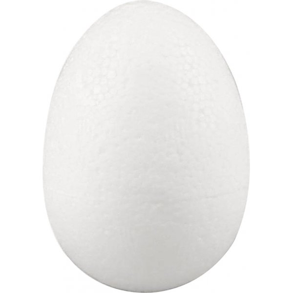 Ägg av frigolit - vit - H7 cm - 50 st Ägg av frigolit - vit - H7 cm - 50 st