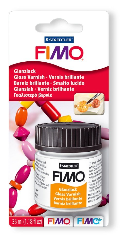 FIMO Glanslack Blank- 35 ml - Modelleringsverktyg, Modellera, Pyssel för barn, Hobbymaterial, Pyssla
