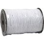Elastiskt snre 2 mm - vit - 250 m