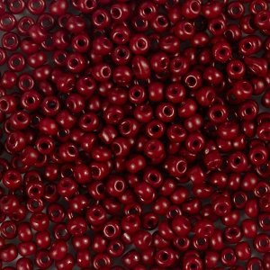 Rocaillepärlor 3 mm Matt Frozen Rödbrun 25 g Rocaillepärlor 3 mm Matt Frozen Rödbrun 25 g