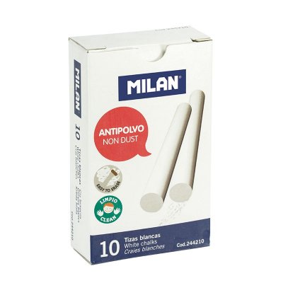 Tavelkritor Milan Dammfria 10-pack - Vita