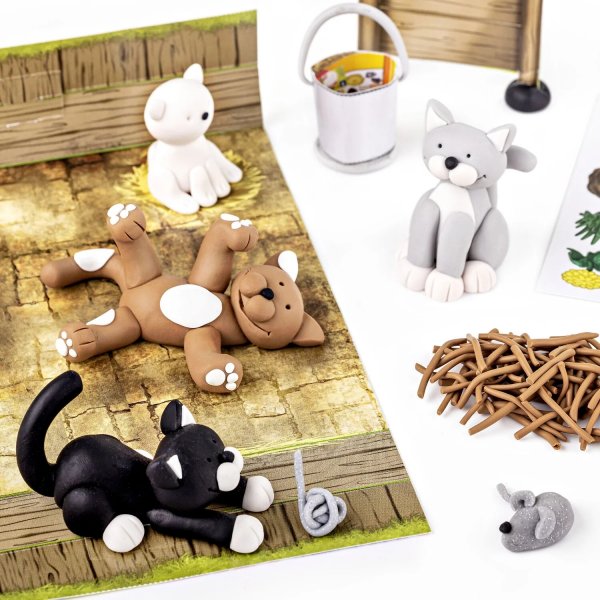 Modellereset Fimo Kids Form&Play - Katt Modellereset Fimo Kids Form&Play - Katt
