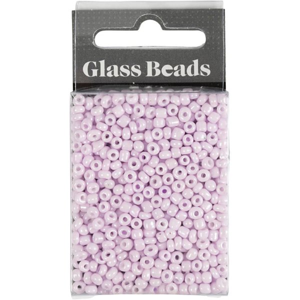 Rocaillepärlor 3 mm Softrosa 25 g Rocaillepärlor 3 mm Softrosa 25 g