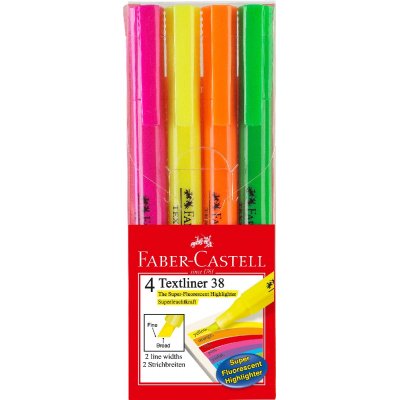Over -string blyant tekstliner 38 - 4 farger