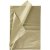 Silkepapir - guld - 50 x 70 cm - 14 g -6 ark