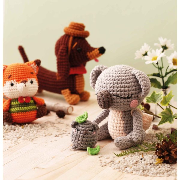 Koala amigurumi-kit 12,5 cm Koala amigurumi-kit 12,5 cm