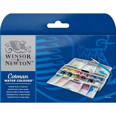 Akvarelmaling/Vandfarver W&N Cotman Pocketbox