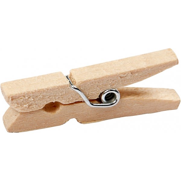 Klädnypor - 30 x 3 mm - 30 st Klädnypor - 30 x 3 mm - 30 st