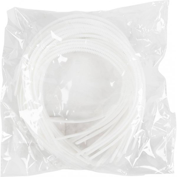Diadem - 8 mm- vit - 20 st Diadem - 8 mm- vit - 20 st