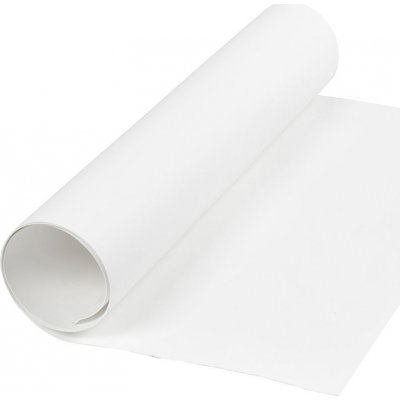 Skinnpapir - hvit - vanlig - 1 m