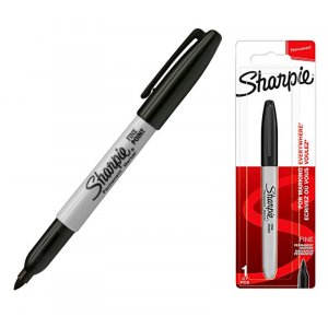 Fiberpenna Sharpie - Fine - Svart blck