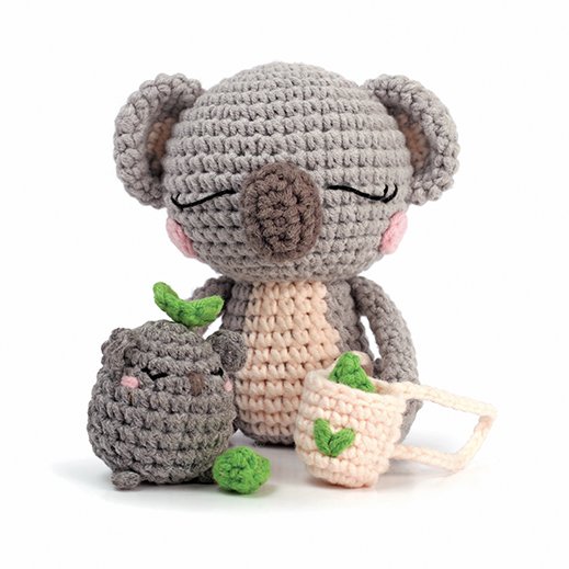 Koala amigurumi-kit 12,5 cm Koala amigurumi-kit 12,5 cm
