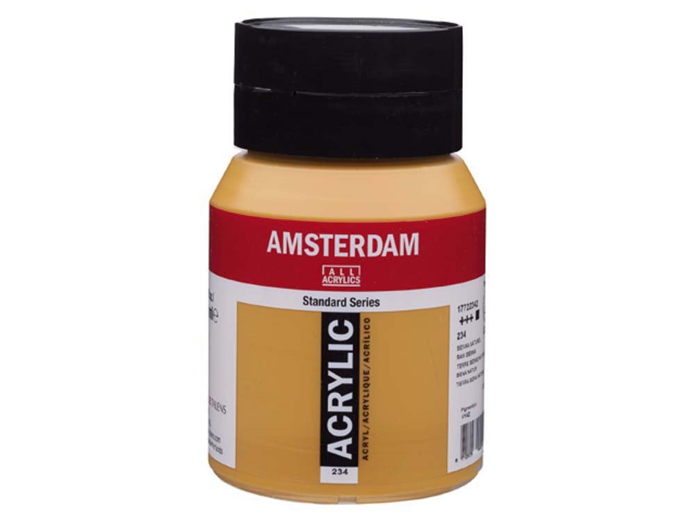 Amsterdam Akryl 500 ml - Raw Sienna - Akrylfarver, Kunstnerfarver