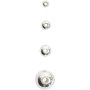 Vaxpärlor 4 mm Silver 150 st Vaxpärlor 4 mm Silver 150 st
