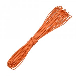 Snöre vaxad bomull ø 1 mm / 6 m - orange Snöre vaxad bomull ø 1 mm / 6 m - orange