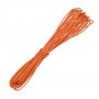 Snöre vaxad bomull ø 1 mm / 6 m - orange
