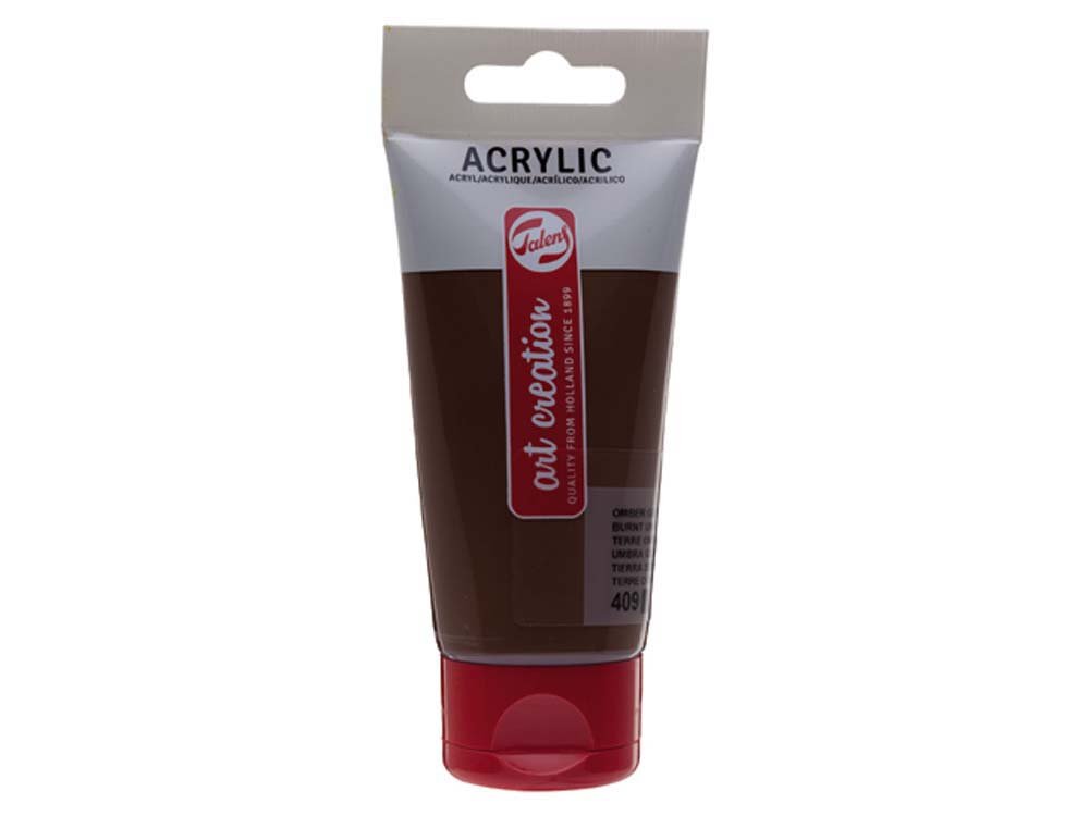 Akrylmaling Art Creation 75 ml - Burnt Umber - Akrylfarver, Kunstnerfarver