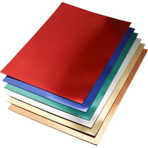 Metalkasse - blandede farver - A2 - 30 ark