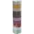 Glittertape/washite tape - blandede farger - 10 x 6 m