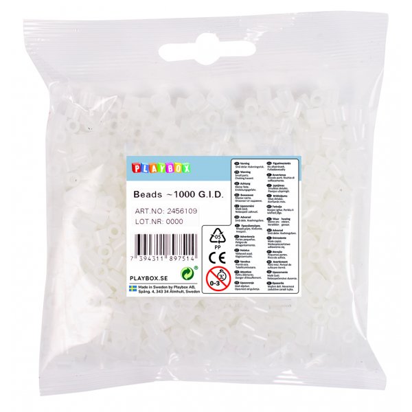 Självlysande pärlor 1000 st Självlysande pärlor 1000 st