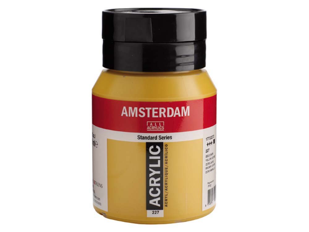 Amsterdam Akrylmaling 500 ml - Gul Okker - Akrylfarver, Kunstnerfarver