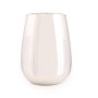 Silverf�rgad glasbeh�llare f�r ljus