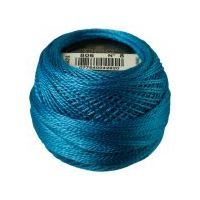 DMC Pearl Cotton Art. 116/8, 806 Dark Peacock Blue (Discon.) - Broderigarn, Garn, Sticka & virka
