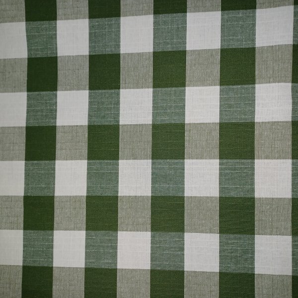 Vaxduk textil gr�nrutig 140 cm