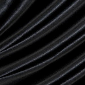 Satinstof Sort - 150 cm - Satin stof, Stof