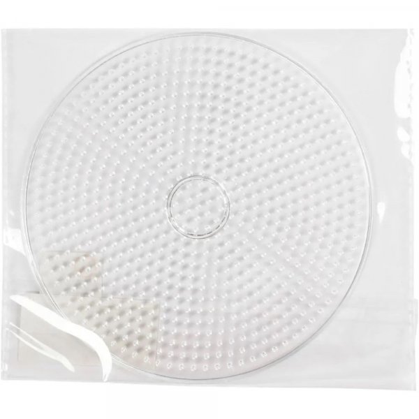 Pärlplattor - Klar - Rund - Diameter 15 cm - 1 st Pärlplattor - Klar - Rund - Diameter 15 cm - 1 st